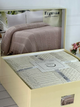 Вязаный плед 220 на 240 см Romeo Home светло-бежевый - изображение 3