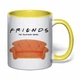 Чашка з друком "Friends (Друзі)" №2 (колір жовтий) (37159) - зображення 2