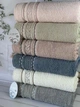 Набор махровых полотенец Cestepe MicroCotton Premium Filiz 70х140 см банные 6 шт. - изображение 2