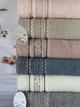 Набор махровых полотенец Cestepe MicroCotton Premium Filiz 70х140 см банные 6 шт. - изображение 4