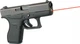 Цілевказівник лазерний LaserMax для Glock42 червоний - зображення 2