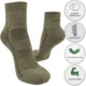 Туристические термо носки Tribe Merino Hike. 41-43р. Шерсть мериноса. Демисезон. Олива. Треккинговые носки T-KB-0017 - изображение 1