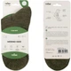 Туристические термо носки Tribe Merino Hike. 41-43р. Шерсть мериноса. Демисезон. Олива. Треккинговые носки T-KB-0017 - изображение 7