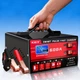 Зарядний пристрій для акумуляторів Kxiy 12V/24V, Розумний автоматичний зарядний пристрій з LCD-дисплеєм, імпульсним відновленням, захистом від перезаряджання, універсально сумісний з усіма видами акумуляторів, 6-400Ah для різних транспортних засобів. - изображение 2