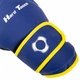 Рукавички для боксу боксерські рукавички Hard Touch 7375 14 унцій Blue-Yellow - зображення 3
