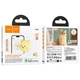 Пошуковий трекер HOCO E91D Tiger smart anti-lost device cat collar type iOS Yellow - изображение 4