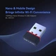 USB WiFi адаптер LB-Link BL-WN151 бездротовий для комп'ютера та ноутбука висока швидкість підключення до 150 Мбітс - зображення 5
