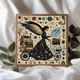 Набір для вишивання за нанесеною на канву схемою "Book Fairy".AIDA 14CT printed, 40*40 см - зображення 2