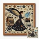 Набір для вишивання за нанесеною на канву схемою "Book Fairy".AIDA 14CT printed, 40*40 см - зображення 3