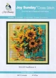 Набір для вишивання за нанесеною на канву схемою Sunflower 4. AIDA 14CT printed , 47*47 см - зображення 2