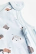 Спальний конверт H&M 1174434 86-92см блакитний тваринки - зображення 2