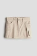 Спідниця H&M 1236542 146см світло-бежевий - зображення 1