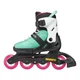 Ролики дитячі Rollerblade Microblade XT Black Sea Green 28-32 - зображення 6