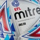 М'яч футбольний Mitre Delta Hyperseam EFL 5BB1979WHU №5 Білий - зображення 4