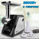 Мясорубка Domotec D-2022MS 2800Вт электромясорубка шнекового типа, с реверсом и сменными насадками - изображение 1
