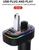 FM трансмиттер модулятор C12 с Bluetooth 5.0 Автомобильная двойная USB зарядка Черный - изображение 1