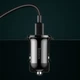 Автомобильная зарядка Baseus 4.8A 2USB для смартфонов и планшетов быстрая подзарядка через прикуриватель черная - изображение 7