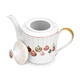 Чайник заварочный Fissman Christmas Balls из фарфора 25.5х12х16.5см/1150мл(16088) - изображение 2
