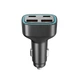 Зарядний пристрій для автомобіля 75W з двома USB-A та двома USB-C швидка зарядка для смартфонів та планшетів - зображення 2