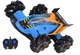 Радиоуправляемая машина RC Z 109 7.4V, подсветка, музыка, пускает пар, вращение на 360⁰, голубой с оранжевым - изображение 1