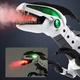 Детский робот динозавр на радиоуправлении Era Dino световые и звуковые эффекты, пар изо рта - изображение 4