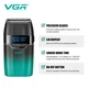 Профессиональная электробритва VGR Shaver V-308 с двумя ножевыми блоками Шейвер аккумуляторный - изображение 2
