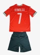Форма футбольная детская Cristiano Ronaldo Криштиану Роналду сборная Португалии. Сезон 2025/2026. Размер 128 (на рост 115-125см) - изображение 2