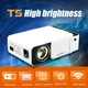 Проектор Everycom LED T5 WiFi 2600 люмен, домашний WiFi видеопроектор - изображение 4