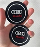 Комплект анти-скользящих ковриков в подстаканник AUDI с логотипом ауди 2 шт - изображение 3