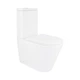 Унитаз-компакт Qtap Scorpio безободковый Ultra Quiet c сиденьем Soft-close QT14226088AW - изображение 1
