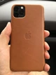 Чохол накладка шкіряний Leather Case для Apple Iphone 11 Pro Max (6.5") Saddle Brown - зображення 2
