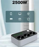 Мережевий фільтр LDNIO SE3631-1 подовжувач 1,6 метри 3 розетки зарядка 6 usb 2500W power socket для ноутбука та телефона юсб - зображення 3