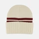 Бежевая шапка New Balance Striped Knit Hat (LAH01053LIN) - изображение 2
