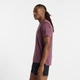 Мужская бордовая футболка New Balance RC Essential 46 (S) (MT41253FDP) - изображение 3