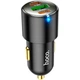 Автомобільний зарядний пристрій Hoco NZ6 PD45W USB-A+2хUSB-C Black (693147765185) [151276] - зображення 2