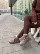Уггі на платформі жіночі замшеві UGG на теплому хутрі зимові коричневі ZH730-5 38 - зображення 4
