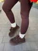 Уггі жіночі короткі замшеві UGG зимові на хутрі коричневі 41 5263-41 - зображення 6