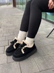 Угги замшевые зимние UGG на меху короткие черные 37 5262-1A - изображение 4