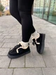 Угги замшевые зимние UGG на меху короткие черные 37 5262-1A - изображение 6