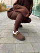Уггі жіночі укорочені замшеві UGG зимові з хутром на платформі 41 202033 - зображення 8
