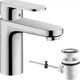 Змішувач HANSGROHE Vernis Blend 100 для умивальника з донним клапаном pop-up Chrome (71551000) - изображение 1
