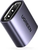 Перехідник адаптер Ugreen HDMI - HDMI подовжувач 2.1 8K 3D Arc Gray (HD159) - зображення 1