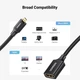 Переходник адаптер Ugreen Micro HDMI to HDMI 2.0 4K 3D 1080P 18 см Black (HD149) - изображение 7