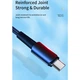 Кабель зарядный Essager USB-A to Type-C Sunset 100W 7A 2 м Blue (EXC7A-CGA03-P) - изображение 7