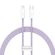 Кабель зарядный Baseus Dynamic Series USB-C to Lightning 1m Purple (CALD000005) - изображение 1