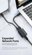 Сетевой сплиттер разветвитель RJ45 Vention 100 Мбит/с Black 2 шт (IPTB0) - изображение 8