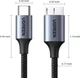 Дата кабель UGREEN Micro B - USB C для жесткого диска 2 м Gray (US565) - изображение 2