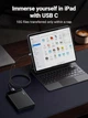 Дата кабель UGREEN Micro B - USB C для жесткого диска 2 м Gray (US565) - изображение 6