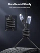 Дата кабель UGREEN Micro B - USB C для жесткого диска 2 м Gray (US565) - изображение 8