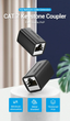 Удлинитель сетевого кабеля Vention Cat.7 10 Гбит/с FTP переходник RJ45 LAN RJ 45 Ethernet Black (IPWB0) - изображение 4